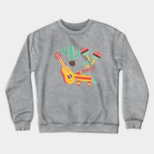 pinata happy cinco de mayo Crewneck Sweatshirt